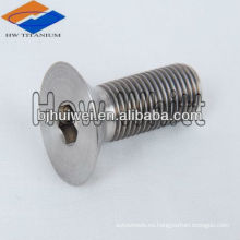 tornillo de titanio cabeza avellanada m15